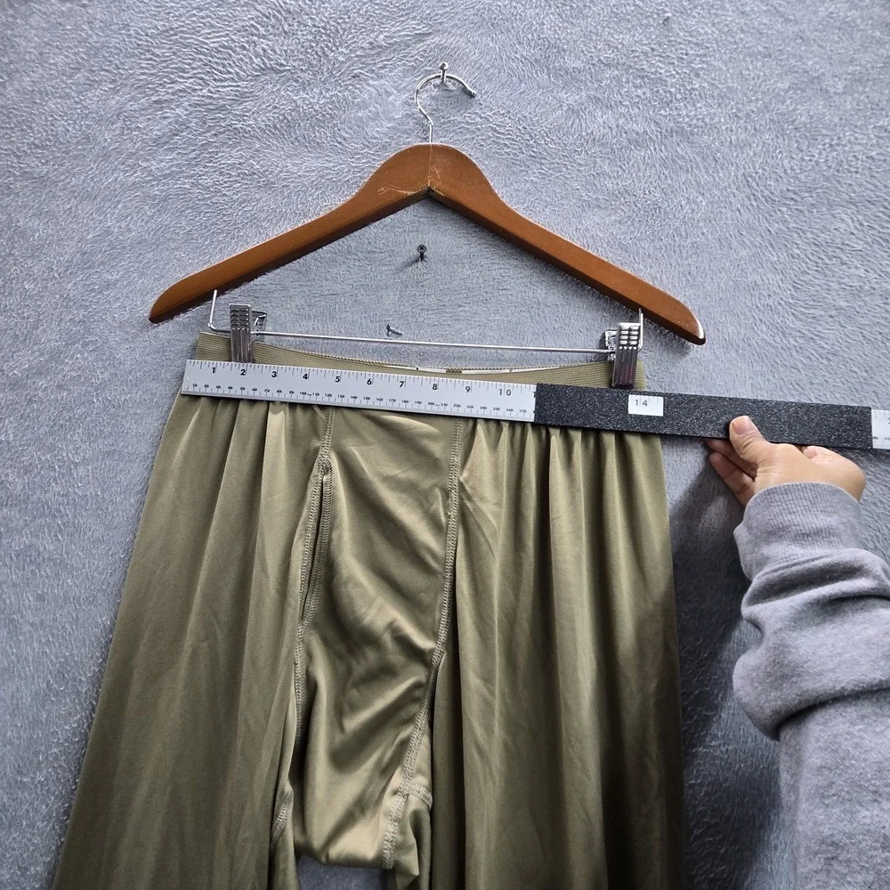 US Army Men Pants MEDIUM-REGULAR Olive Green Cold Weather DRAWERS LIGHT
